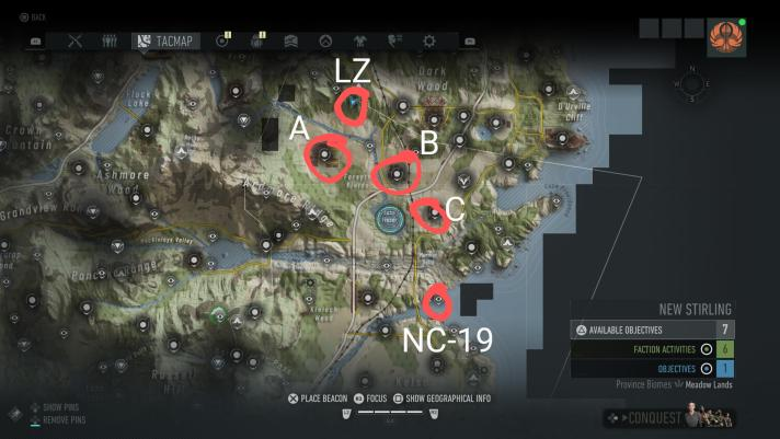 Sustained Force TACMAP overview